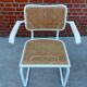 Cesca Chair model with armrest in white
