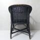 Vintage children's size rattan armchair