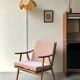 Fauteuil boomerang ton