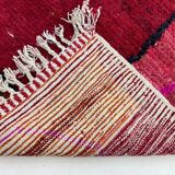 Moroccan handwoven wool rug 3x2 m