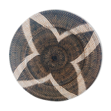 Rattan round tray