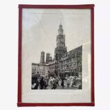 Film photography of a city street