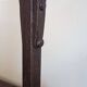 7-arm wrought iron candlestick - H 57 cm - large candle - antique