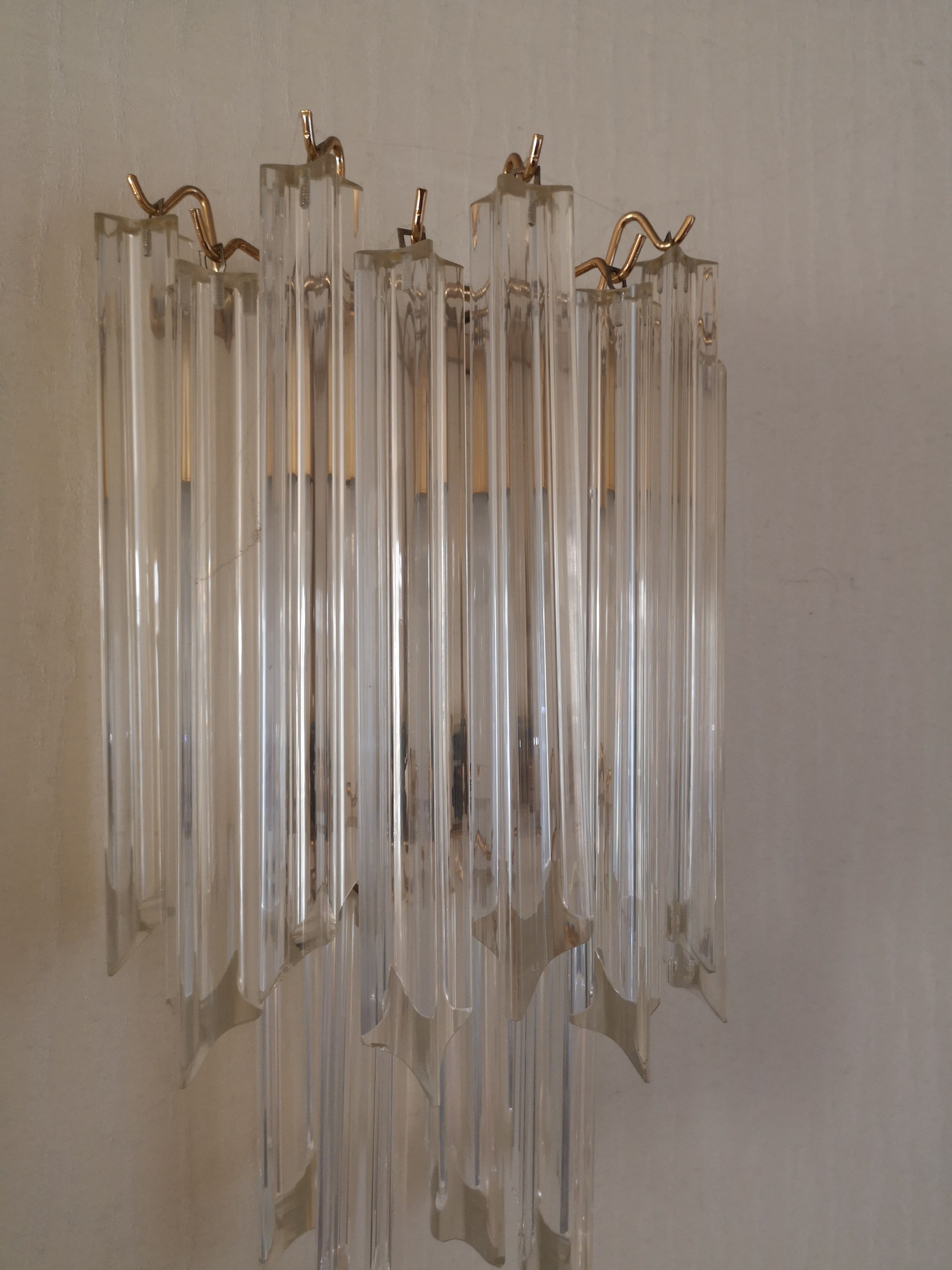 Pair of Venini wall lights