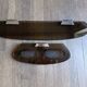 Bathroom set - vintage - Antonio Lupi / Cristal Luxor in smoked glass