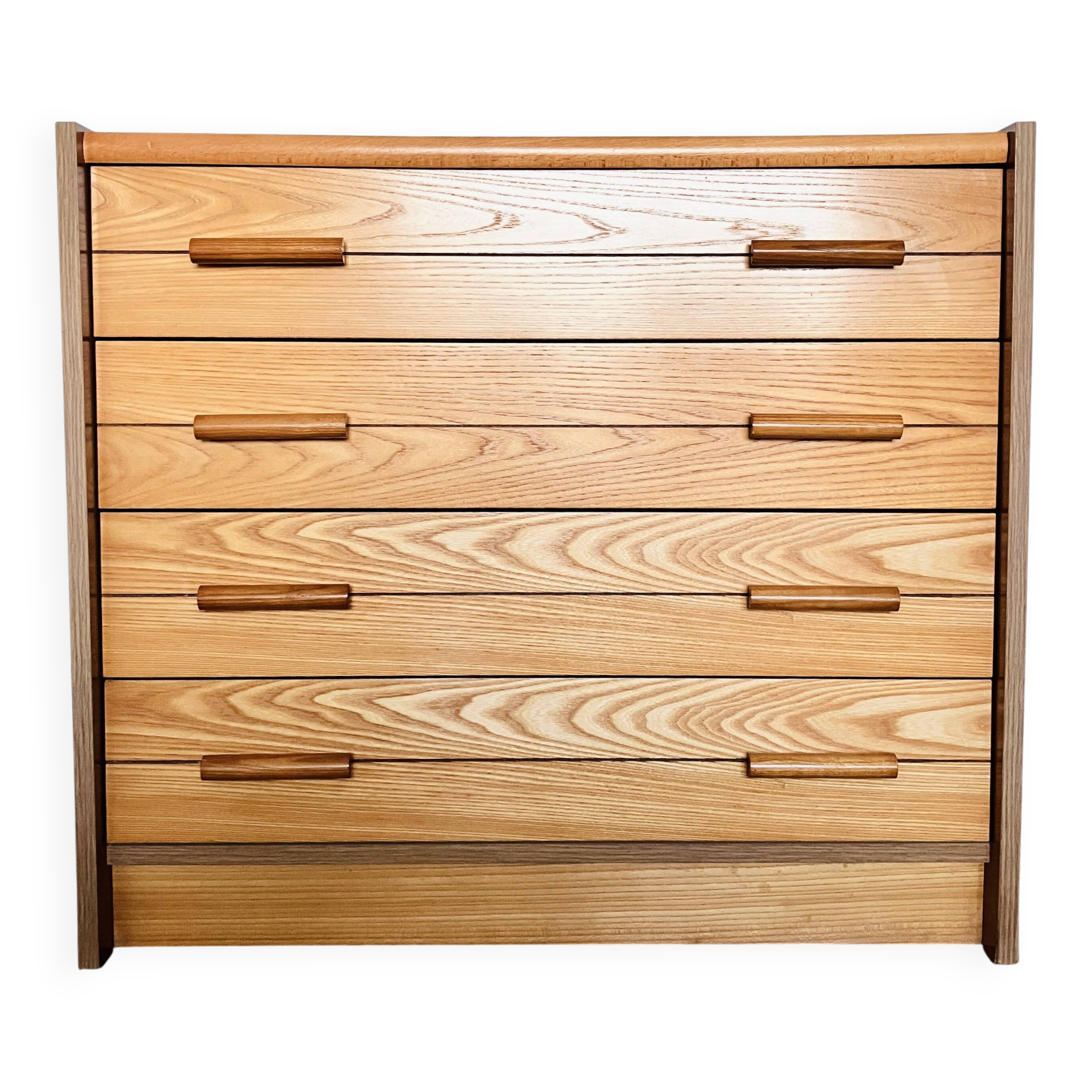 Retro wooden chest of drawers