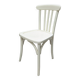Chaise bistrot Luterma blanche