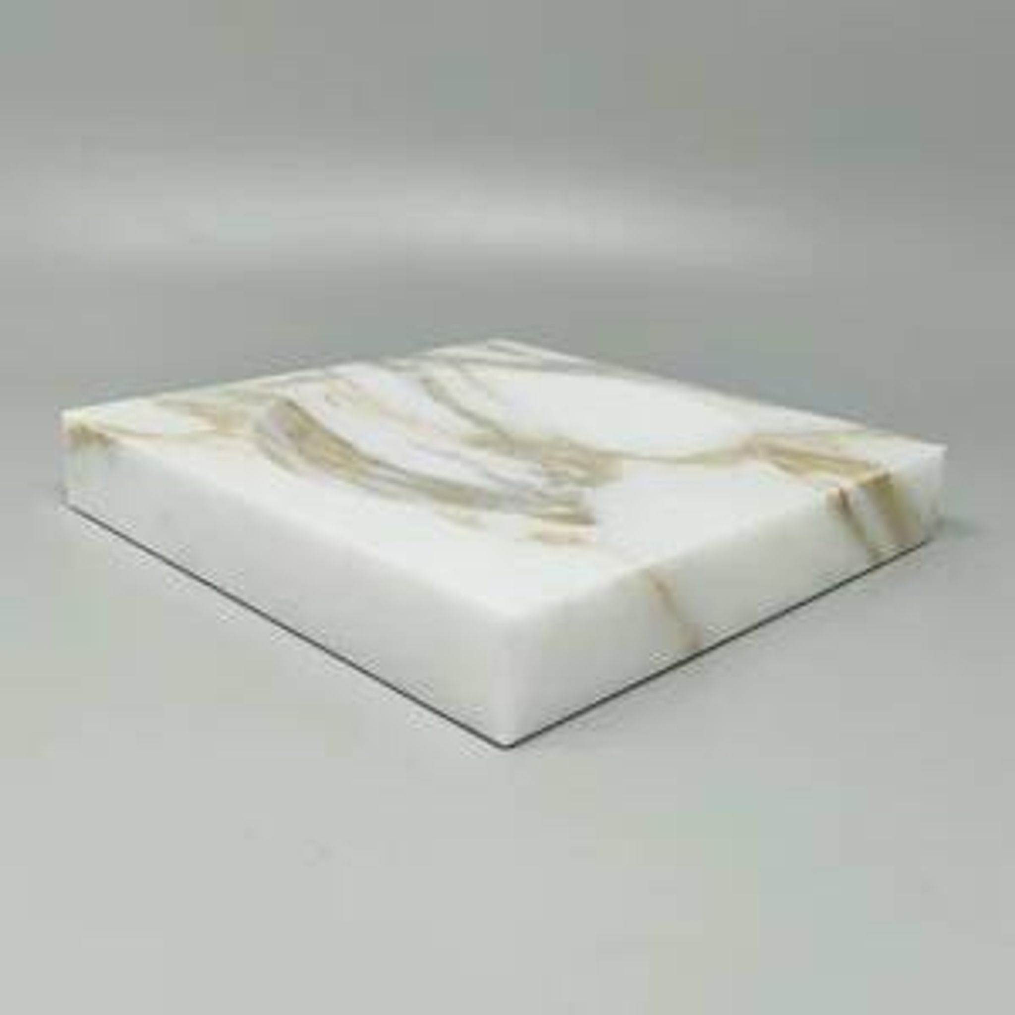 1960s mid-century modern Italian onyx smoking set with table lighter & ashtray