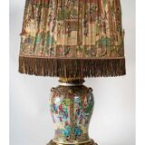 Satsuma porcelain lamp