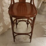 Baumann-style bar stool set with back