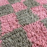 Handwoven pure wool rug, traditional style, size 100 x 200 cm