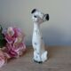 Vintage Dalmatian Dog Figurine, 1970s Ceramic Statue