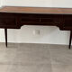 Bureau style Empire en acajou et cuir doré