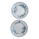 2 Terre de Fer soup plates