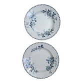 2 Terre de Fer soup plates