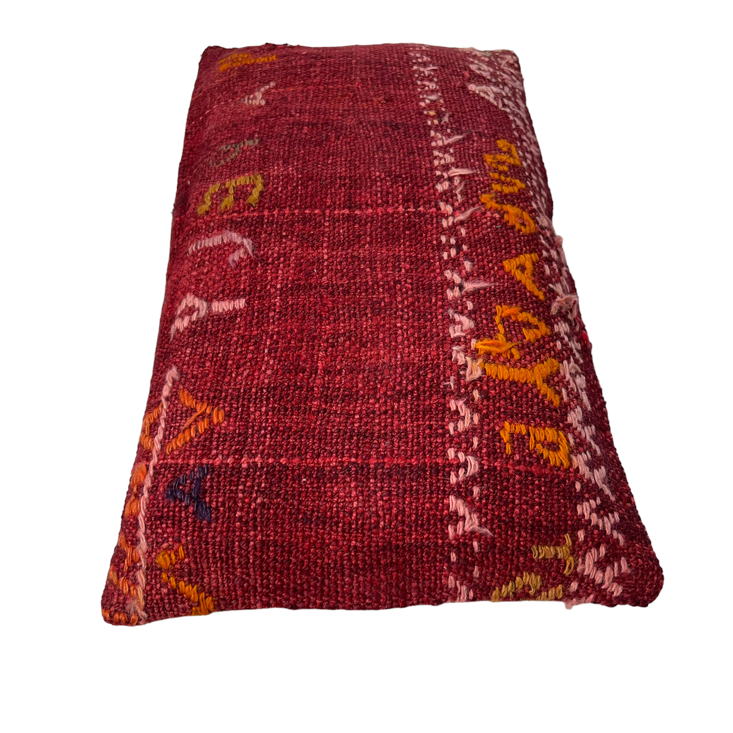 Vintage turkish kilim cushion cover 30x50cm