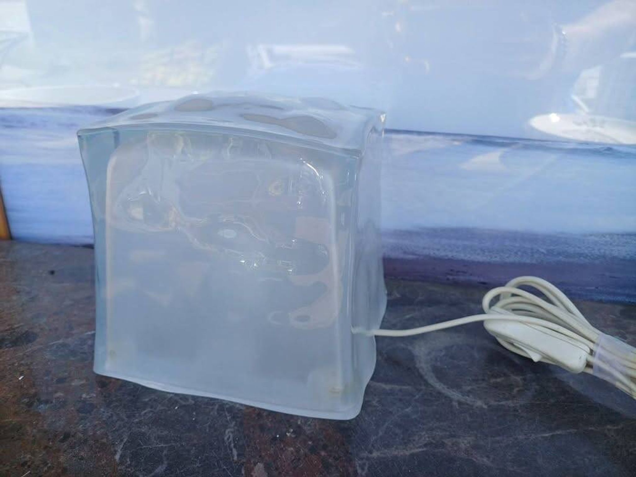 Ice lamp by IKEA 90s