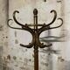 Porte-manteau en bois cintré style Thonet – porte manteau sur pied