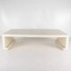 Coffee table in bone.