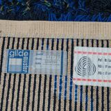 Abstract high pile rya rug from Gilde Muster, 1970