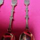 Set of 6 vintage silver-plated mocha spoons – Mark 90