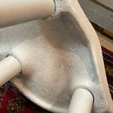 Vintage Scandinavian design tripod high stool