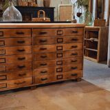 Craft cabinet with drawers