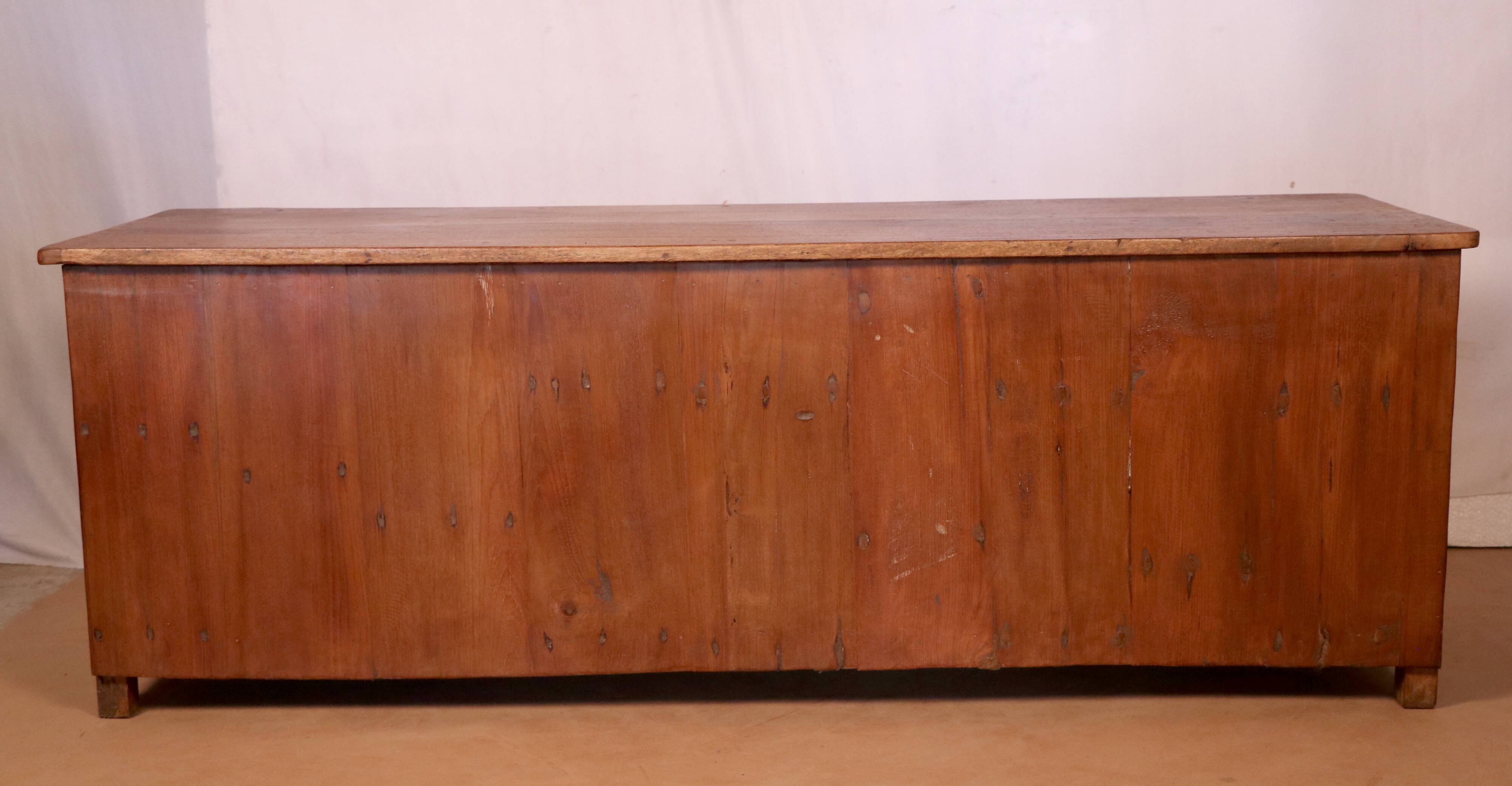 Old Burmese teak sideboard