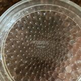 Round box with Lalique crystal lid