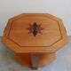 Art Deco sidetable with inlay