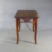 Thonet table or desk No. 8122, circa 1910, oak top.