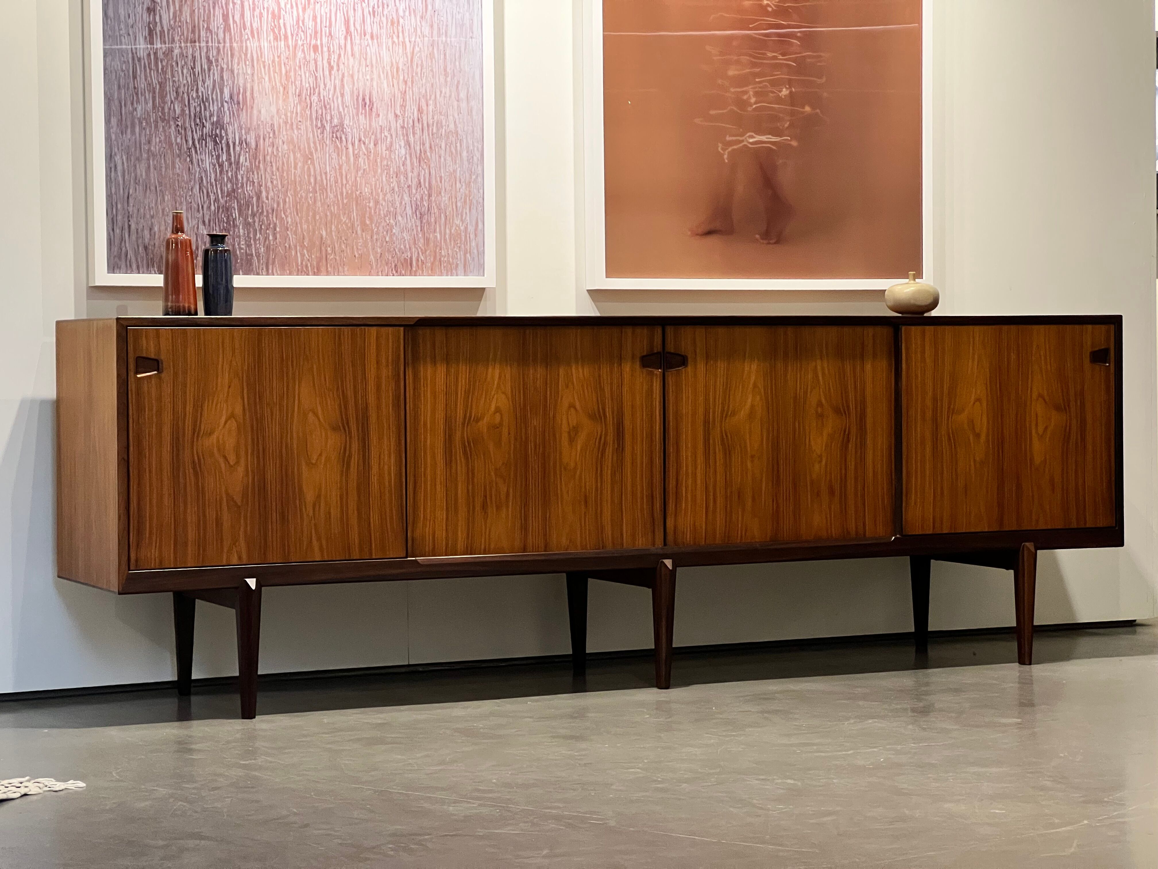Rio rosewood sideboard by Henry Rosengren Hansen for brande