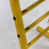 Set of 2 Italian Height Adjustable Chairs or Barstools 1980s