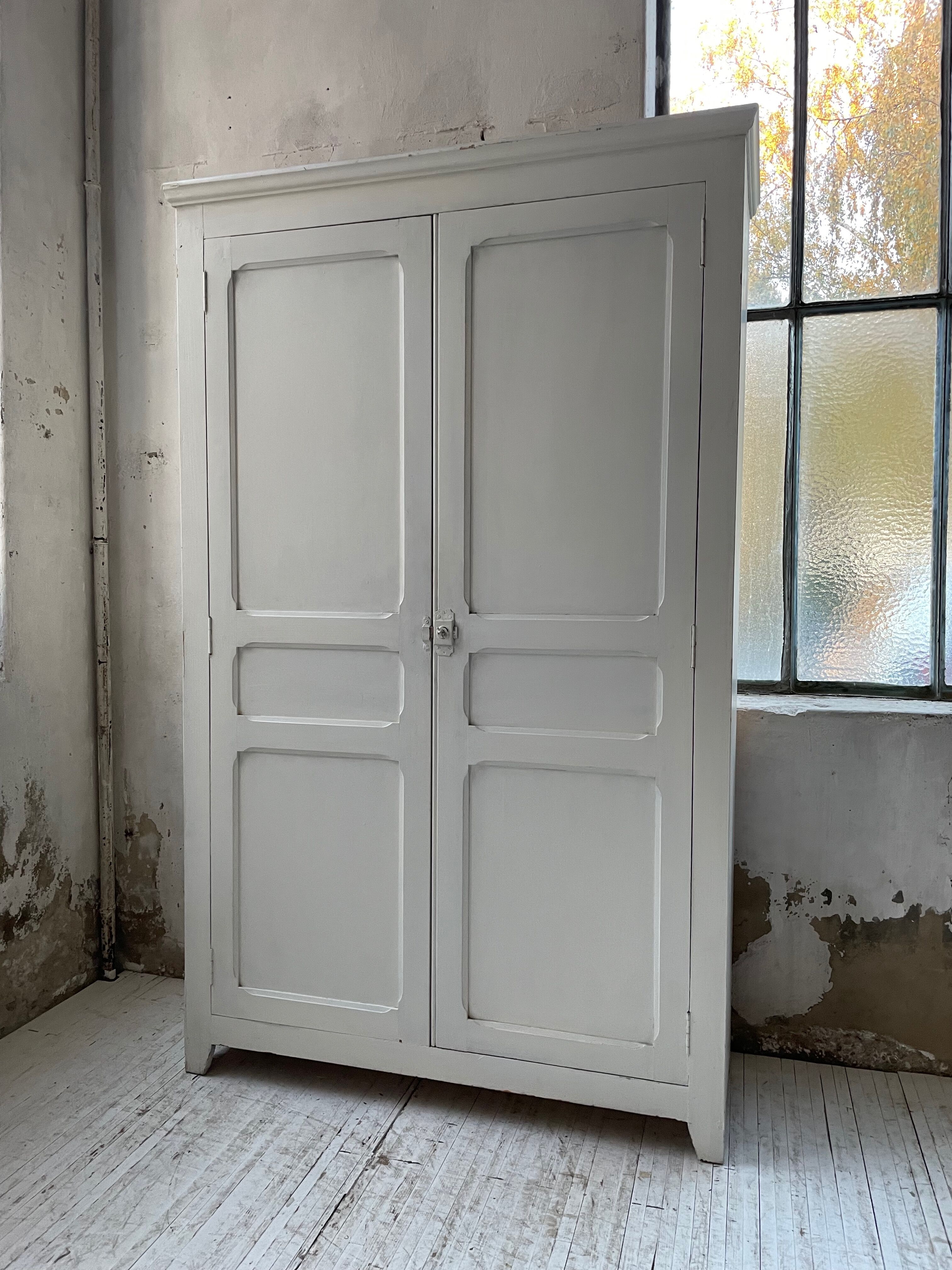 White cutter cabinet