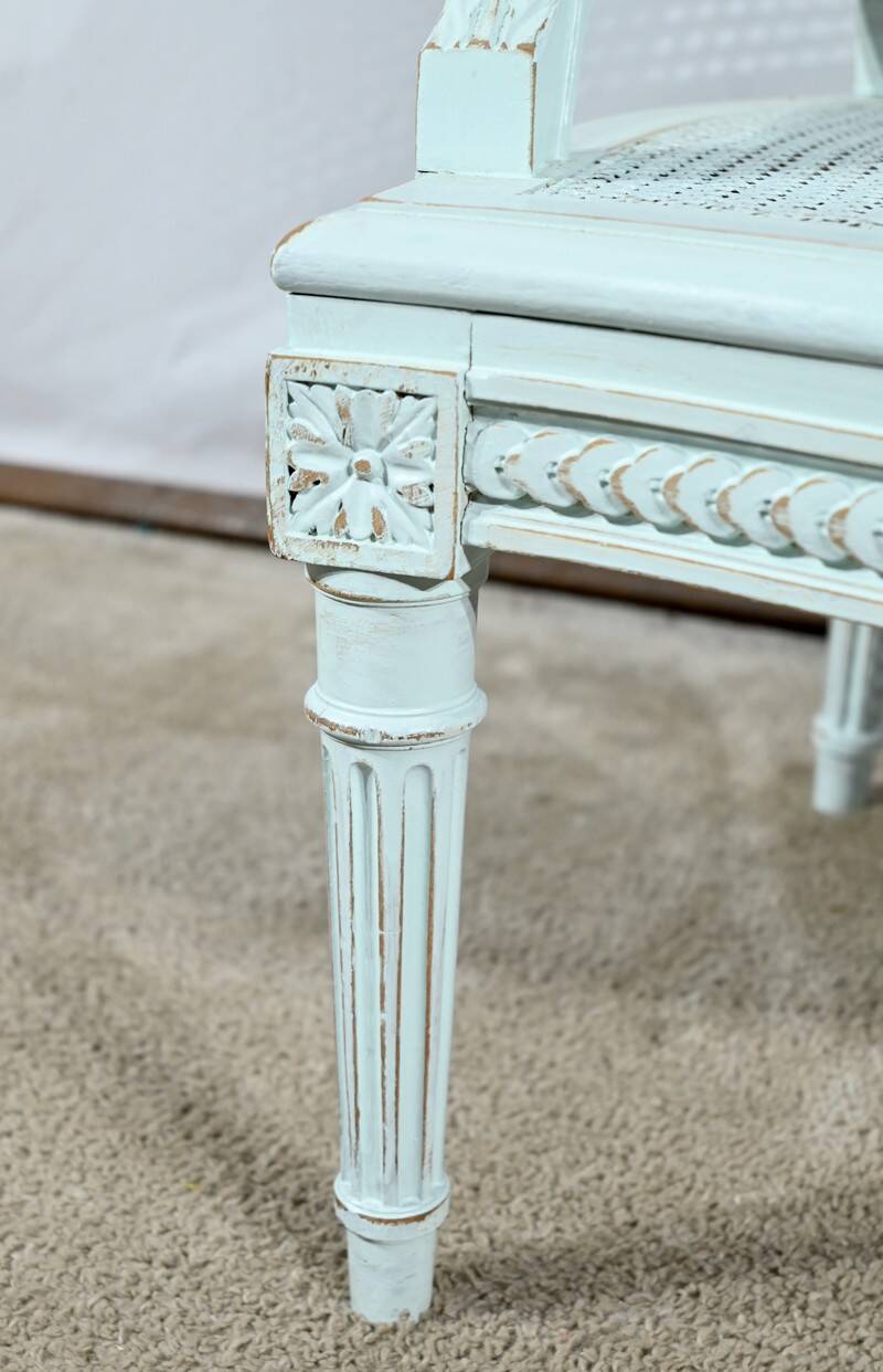 Broken Beech Duchess with Rechampi, Louis XVI style – 2nd part of the 19th century