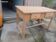 Table de ferme antique Sortie de grange
