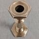 Pair of bronze candlesticks, France late 19th century.