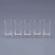 Vintage glasses by Cini Boeri for Arnolfo Di Cambio, 1970s, set of 5.