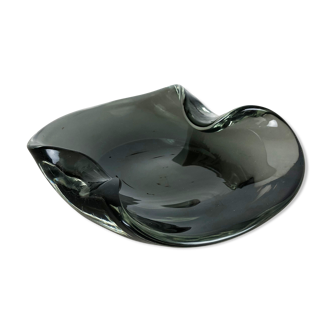 Murano glass shell bowl Antonio da Ros, Cenedese Italy 1960s No1