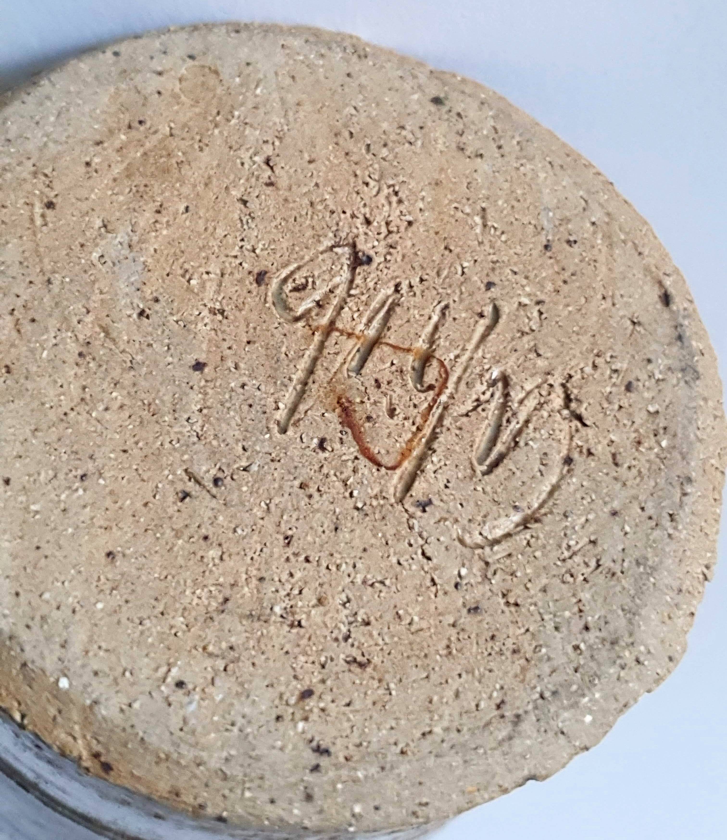 La Borne sandstone soliflore vase