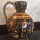Vase in Gien with Renaissance decorations