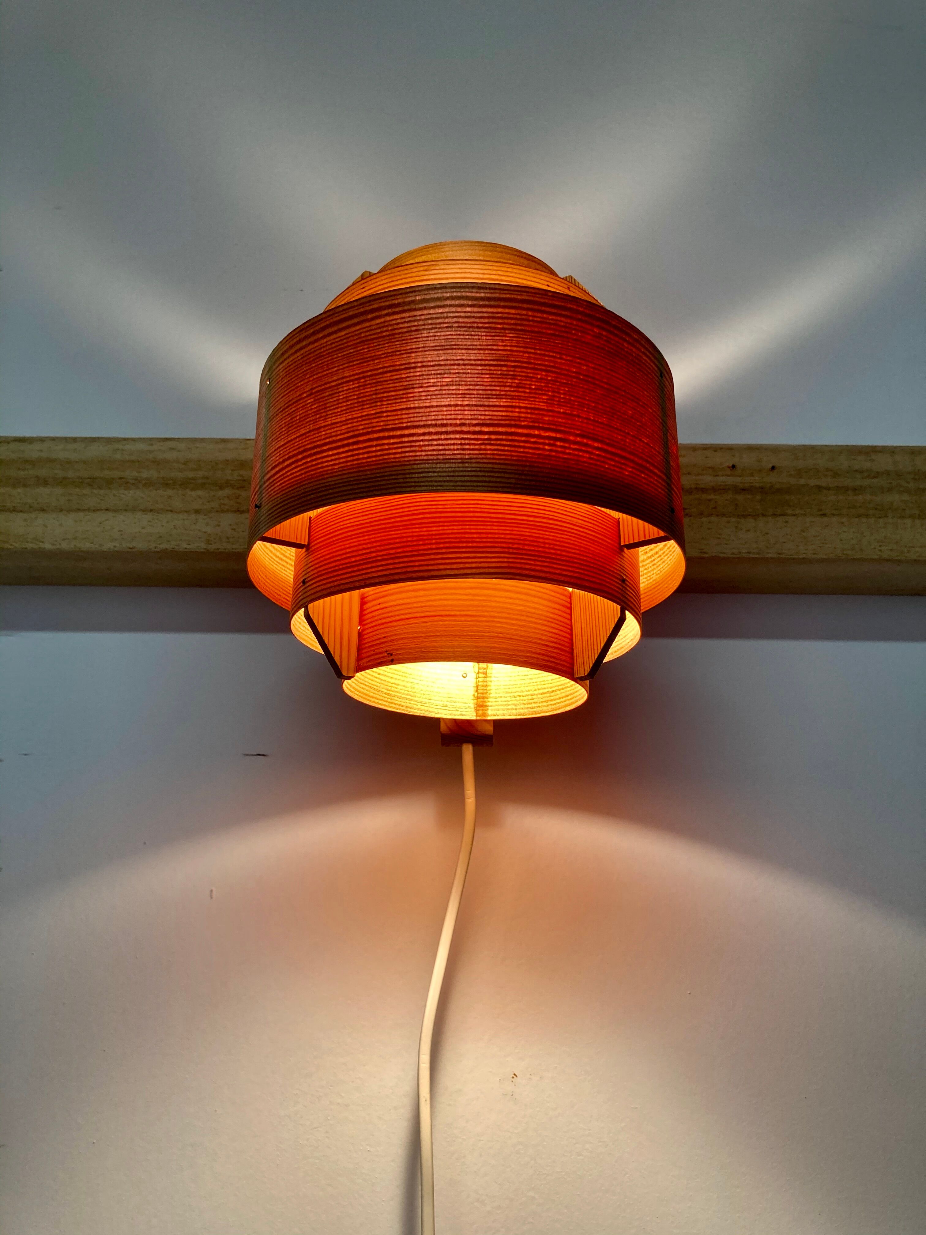 Organic sconce Hans Agne Jakobsson 1960