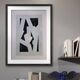 Modern geometric painting