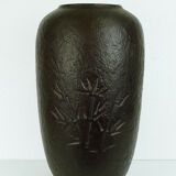 Carstens vase floorvase relief pattern and crane motif model 45-44