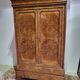 BUR WALNUT CABINET 2 DOORS 2 DRAWERS