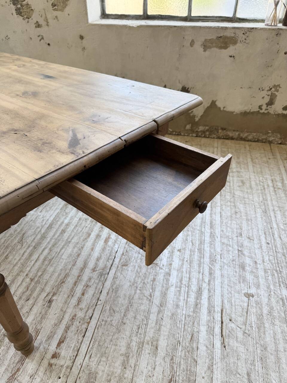 Walnut bistro farmhouse table 180cm