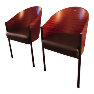 Paire de fauteuils Costes Philippe Starck pour driade