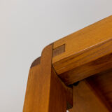 Pierre Chapo, Elm shelf furniture, 1960s