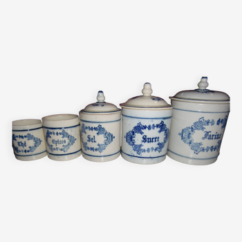 Lot de 5 pots à épices