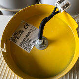 Suspension lamp yellow metal